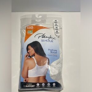 NWT  Original Package Playtex 18 Hour White Posture Boost Bra 44C Style #E525